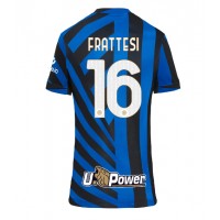 Inter Milan Davide Frattesi #16 Replica Home Shirt Ladies 2024-25 Short Sleeve